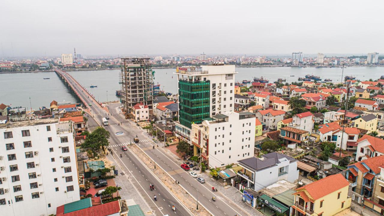 Rose Hotel Quang Binh ドンホイ エクステリア 写真